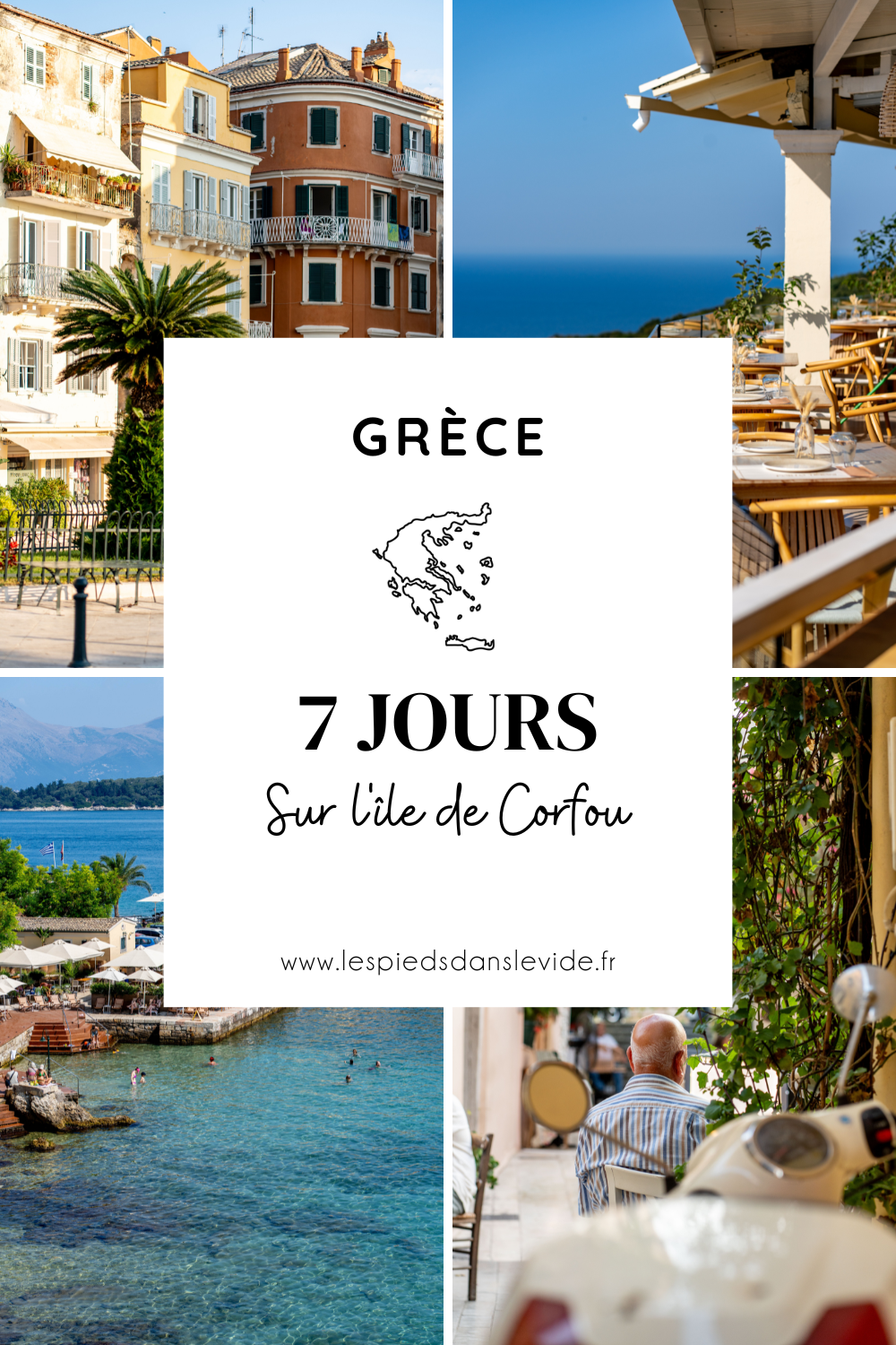 GRÈCE - 7 jours sur l'île ionienne de Corfou